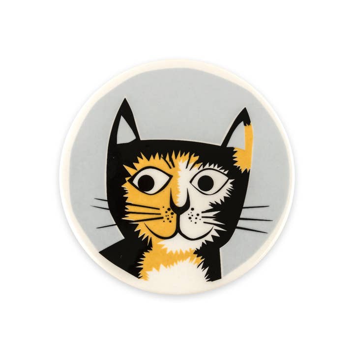 Hannah Turner Ltd – Engroshandel Bordskånere – Håndlavede Keramiske Cat Coasters box sæt af 42