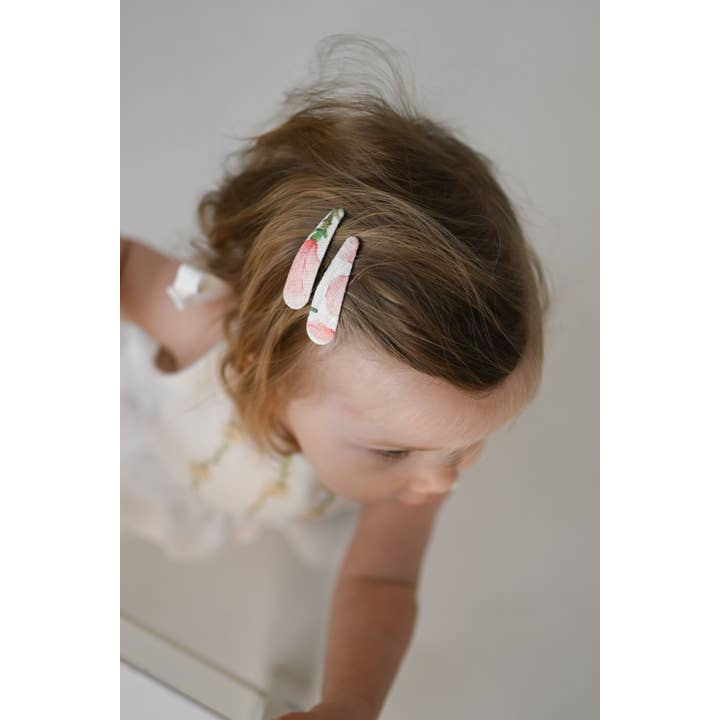 Lanika Atelier, Nika Korošec s.p. - Wholesale Hair Clip - Kids - Mini magnolia hair clips for babies first hair, soft clips3