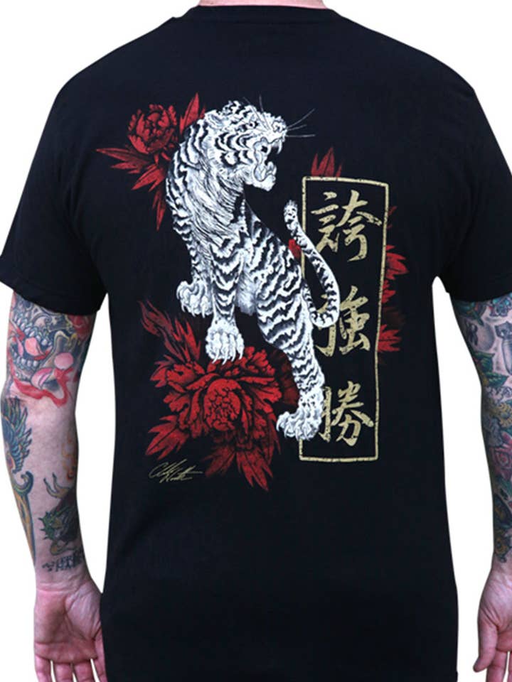 Stärke - Herren Grafik-T-Shirt für den Großhandel von Black Market Art