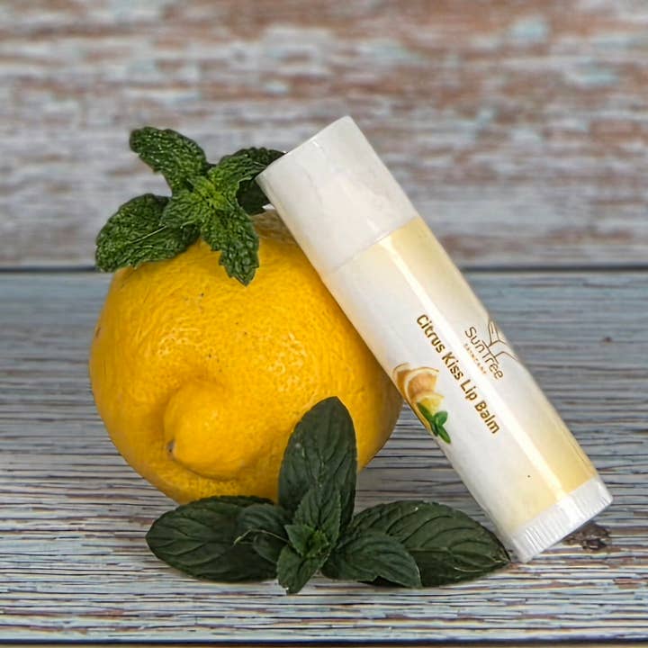 Citrus Kiss Lip Balm for wholesale by SunTree Skincare