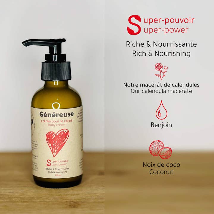 Généreuse - Body cream for wholesale by Sauvage-s