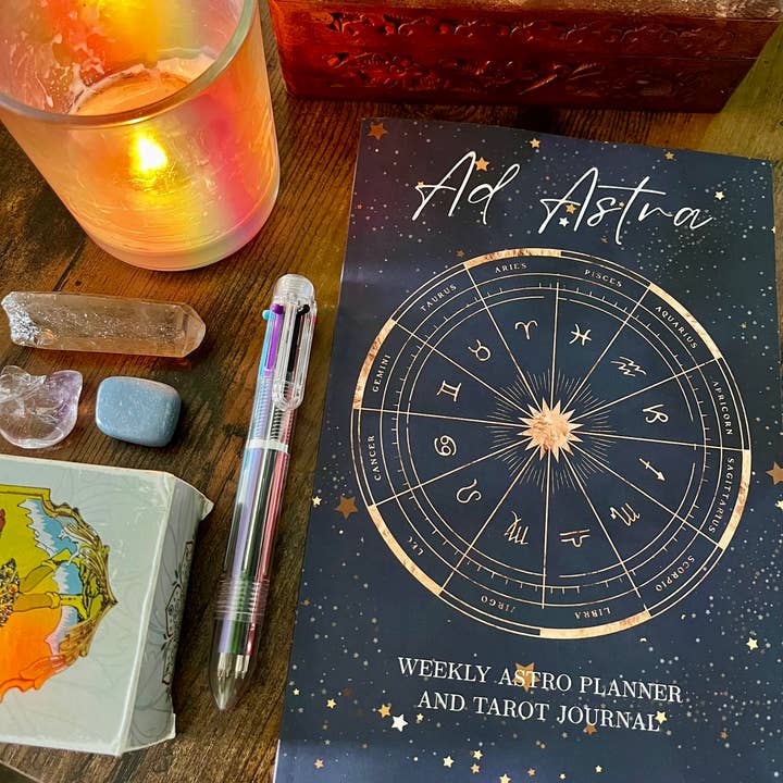 Leah Jones Marcus - Wholesale Planner - Ad Astra: Undated Weekly Astro Planner & Tarot Journal1