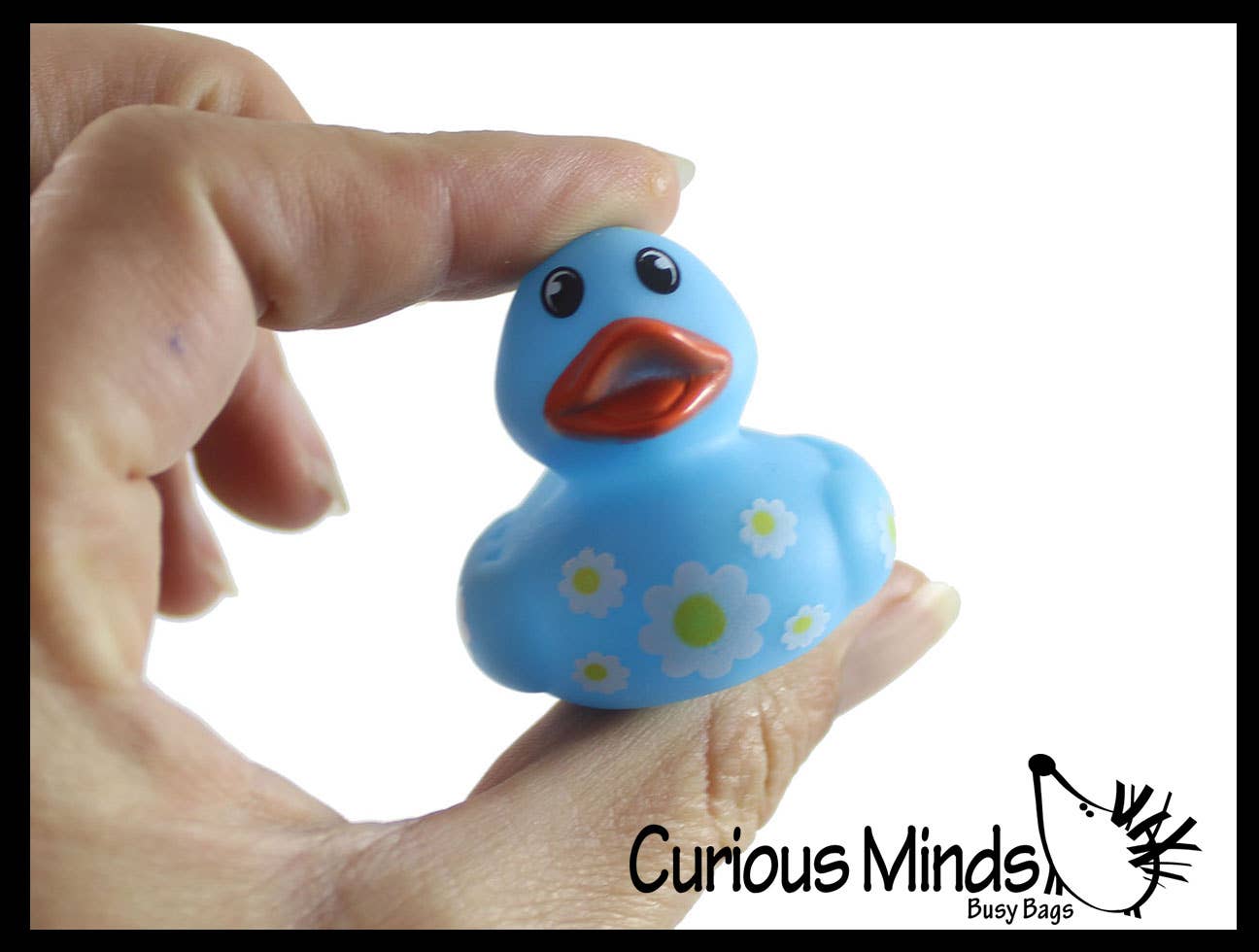 Curious Minds Toys - Wholesale Toy Set - Kids - 1 Small 1.5" Assorted Rubber Ducks - Rubber Duckies - Cute N4