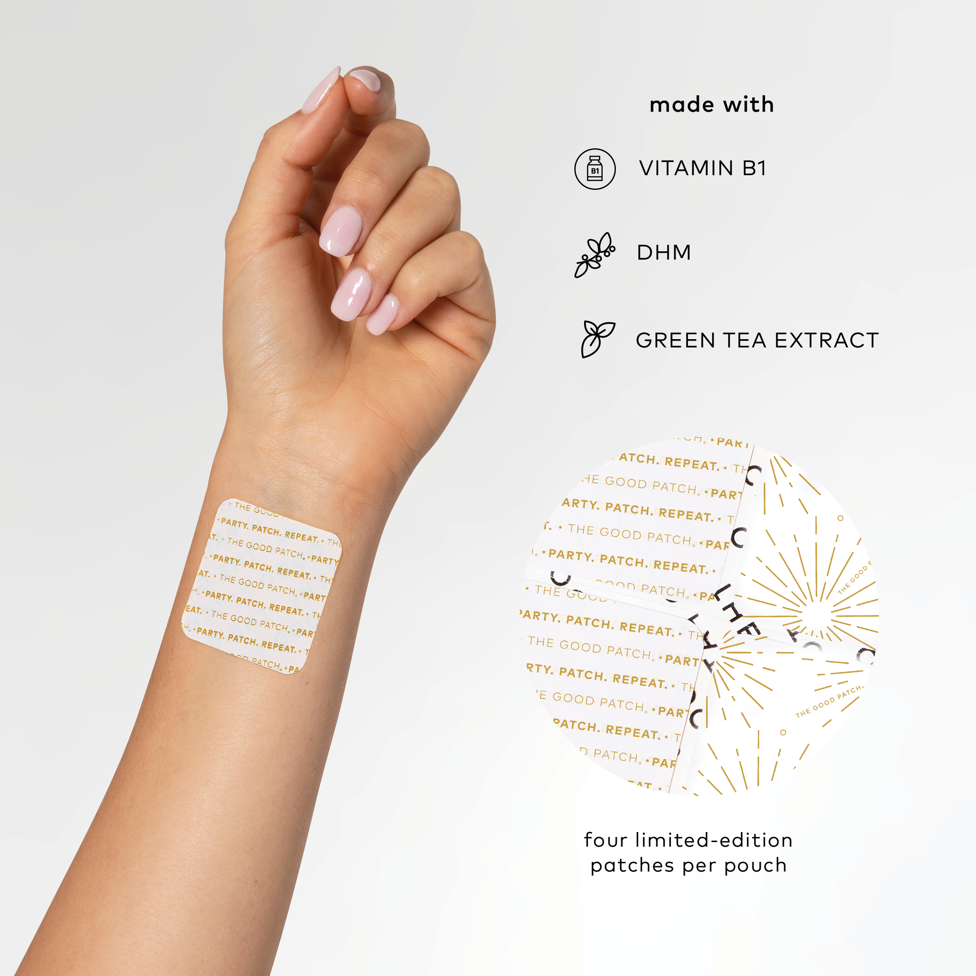 The Good Patch - Wholesale Oral Supplement/Vitamin - Rescue Limited Edition Wearable Wellness Patch1