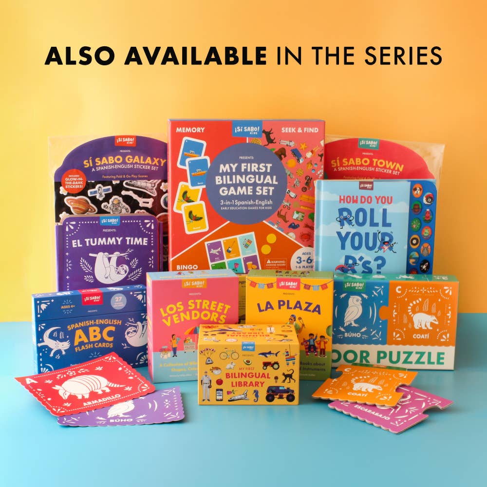 Blue Star Press - Wholesale Baby & Toddler Book (0-2) - Si Sabo Kids: Los Street Vendors Bilingual Book Set10