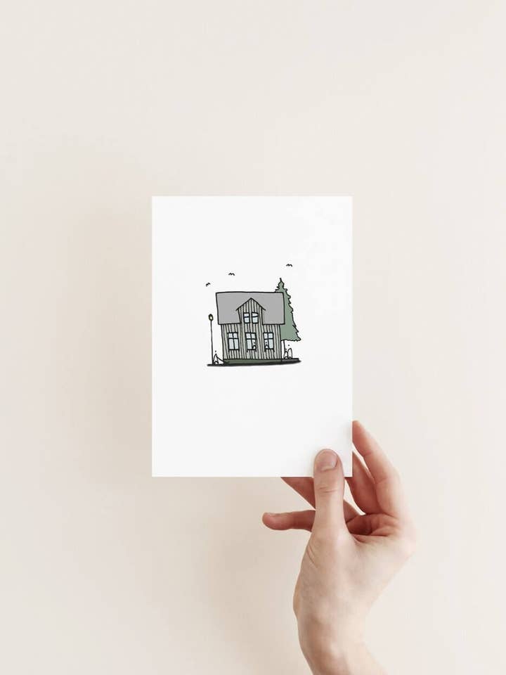 Islandsk Grønt Hus, Reykjavík, Island for engroshandel hos Sonia Nicolson