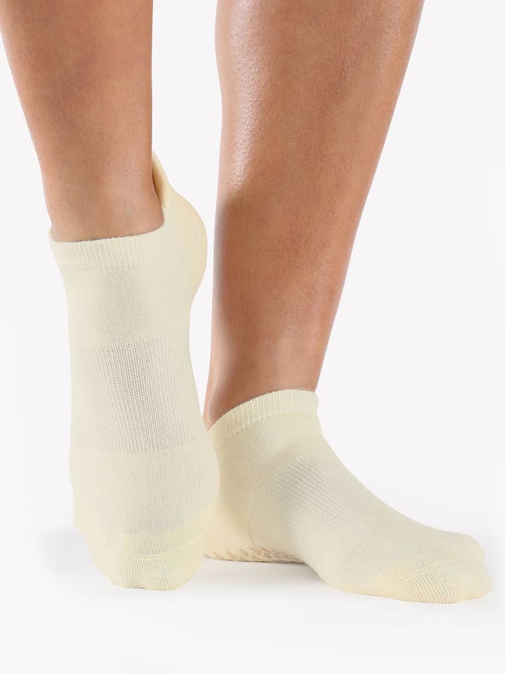 Damen-Union Vollfuß-Griffsocke – Rutschfeste Baumwollmischung für Pilates & Barre für den Großhandel von Pointe Studio