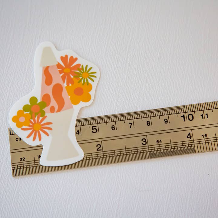 Emily Ervin Design Co. - Wholesale Sticker - Lava Lamp - Laminated Vinyl Phone / Laptop Sticker2