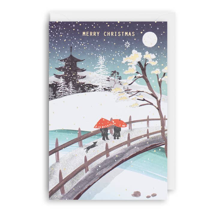 BRIDGE SCENE for wholesale by Meraki Greeting Cards