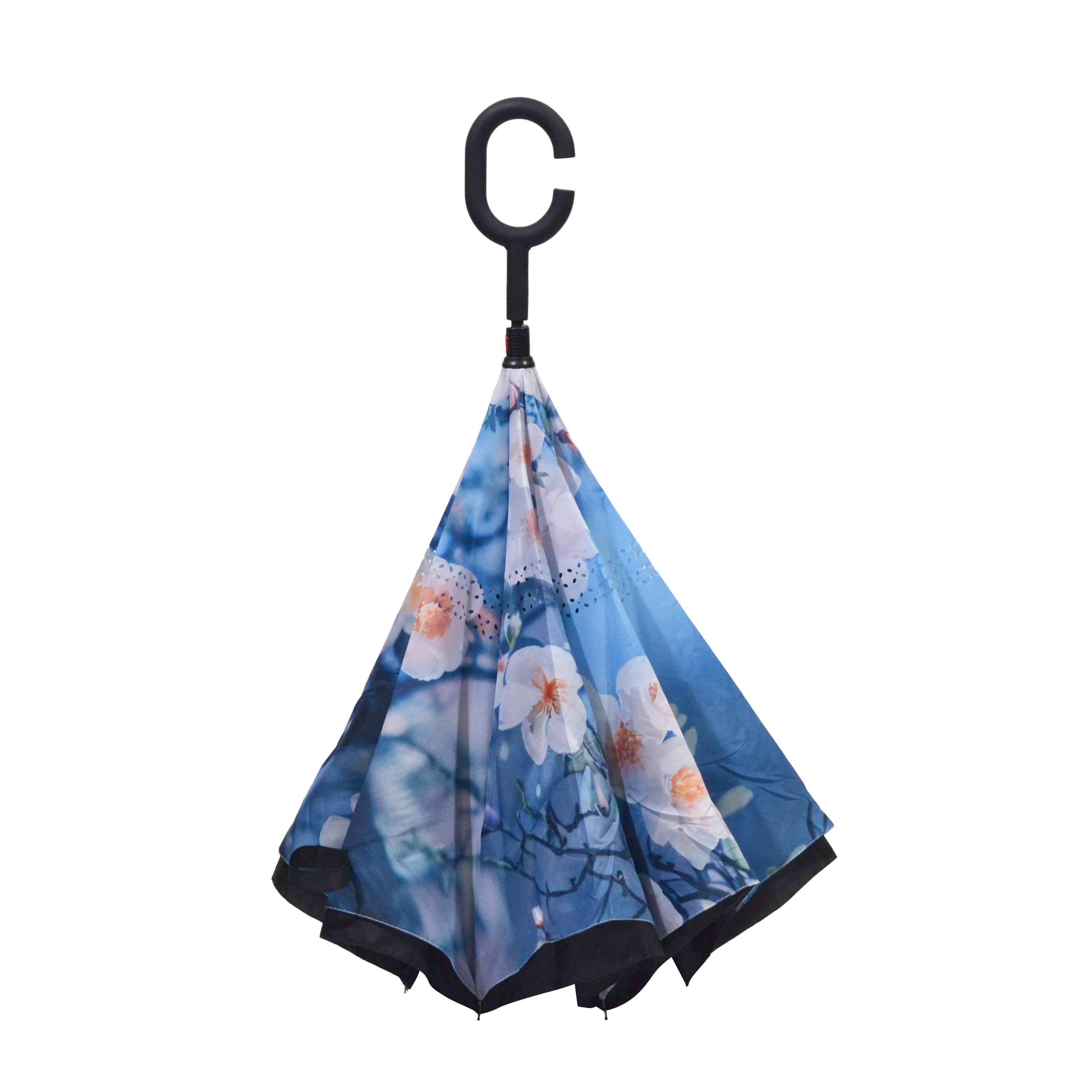 Nupouch / Nufoot - Vente Parapluie – femme - Parapluie inversé Topsy Turvy - 31 couleurs et motifs magnifiques33