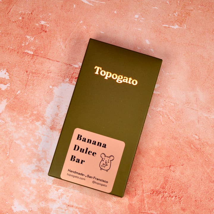 Topogato - Wholesale Chocolate Bar - Banana Dulce Chocolate Bar1