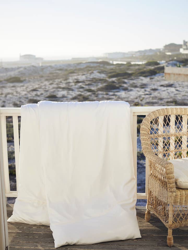 Neutral Luxury Bamboo Bedding for wholesale by Om & Ah London