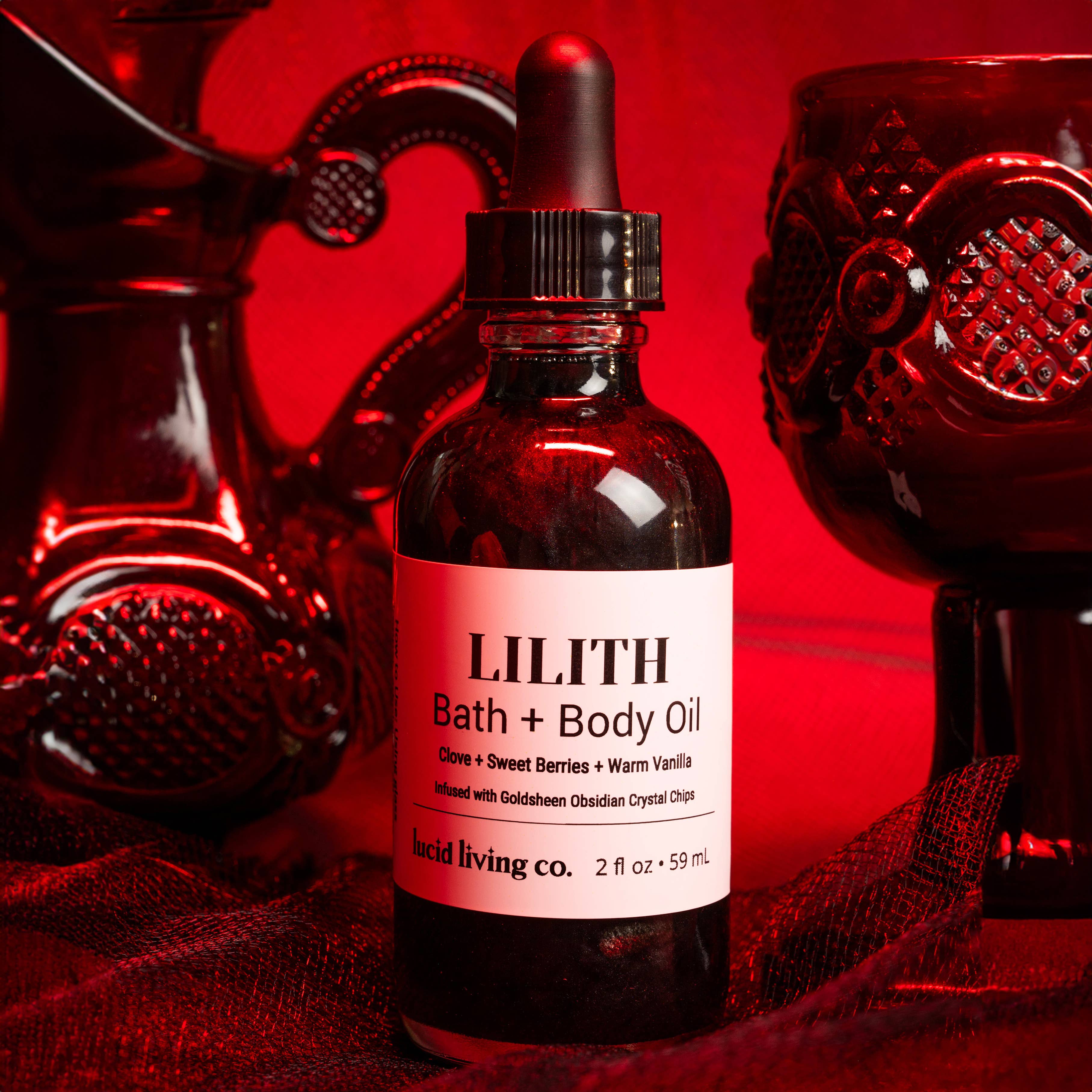 Lucid Living Co. – wholesale Bath/body oil – Lilith Bath & Body Oil2