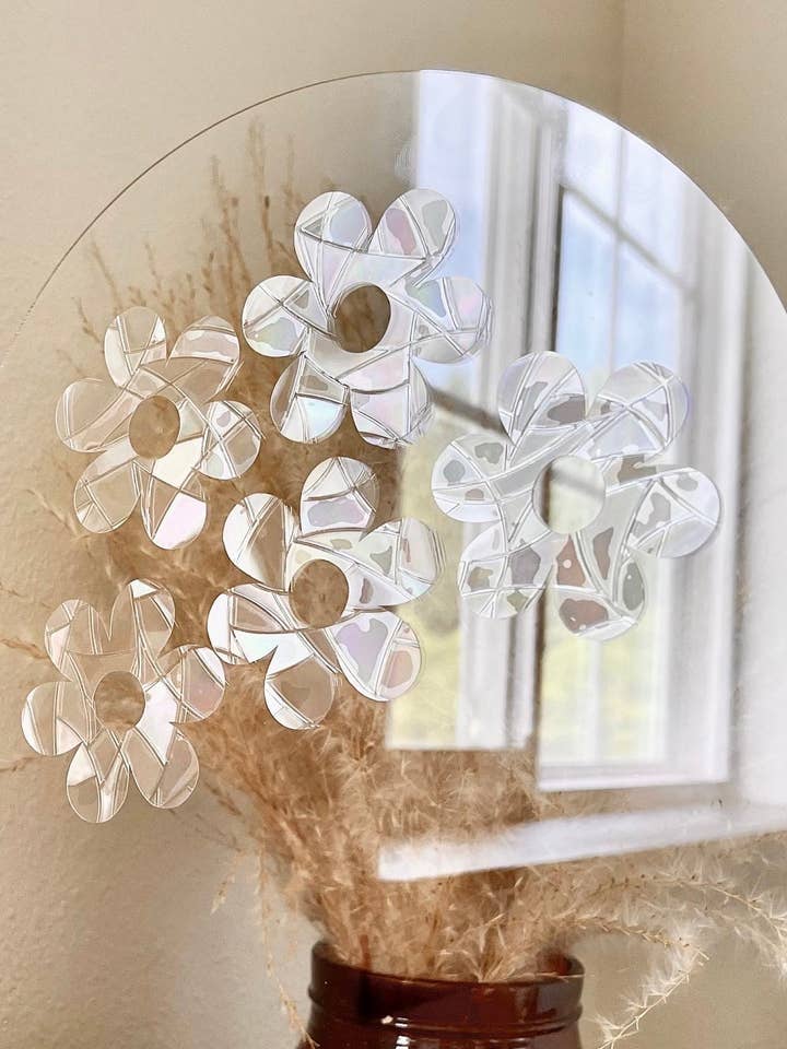 Retro Flower Suncatcher for wholesale by Sunn