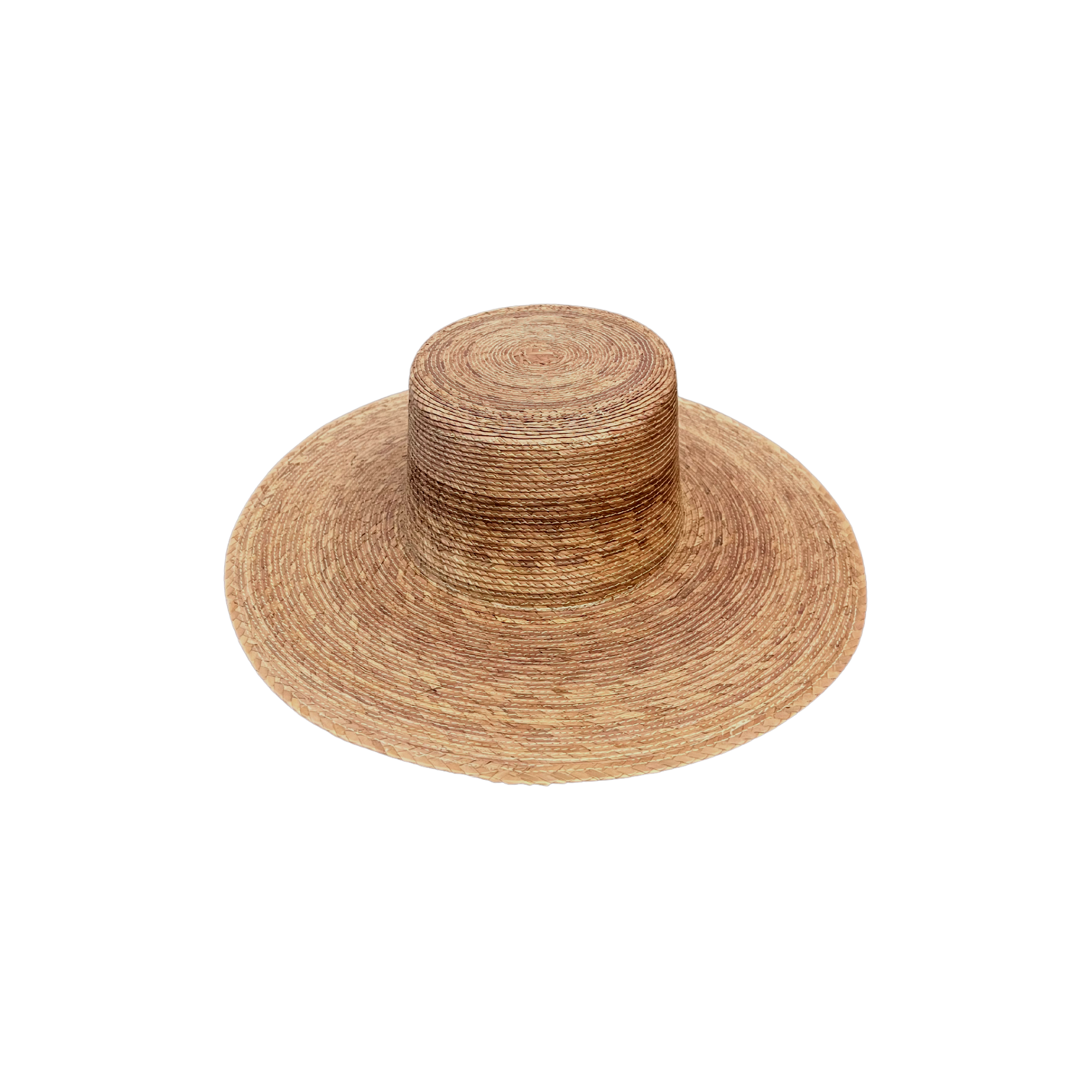 The Modern Cactus Co - Wholesale Straw Hat - Women's - Palm Leaf Wide Brim Toasted Lacquer Hat1