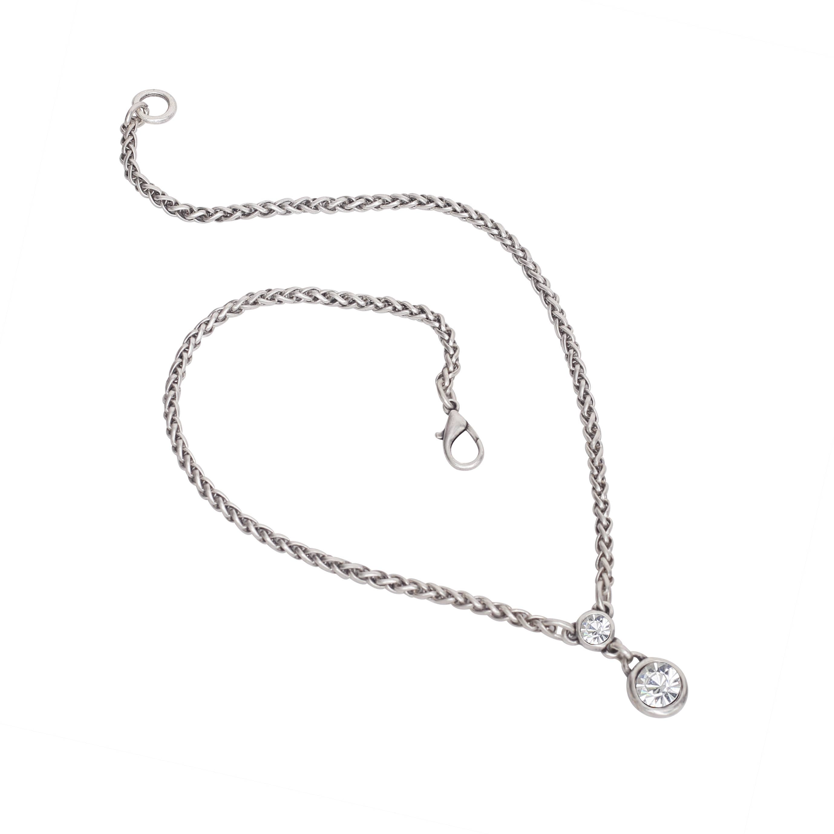 Chanour - Wholesale Pendant/Charm Necklace - Handmade Crystal Pewter Necklace - 39742