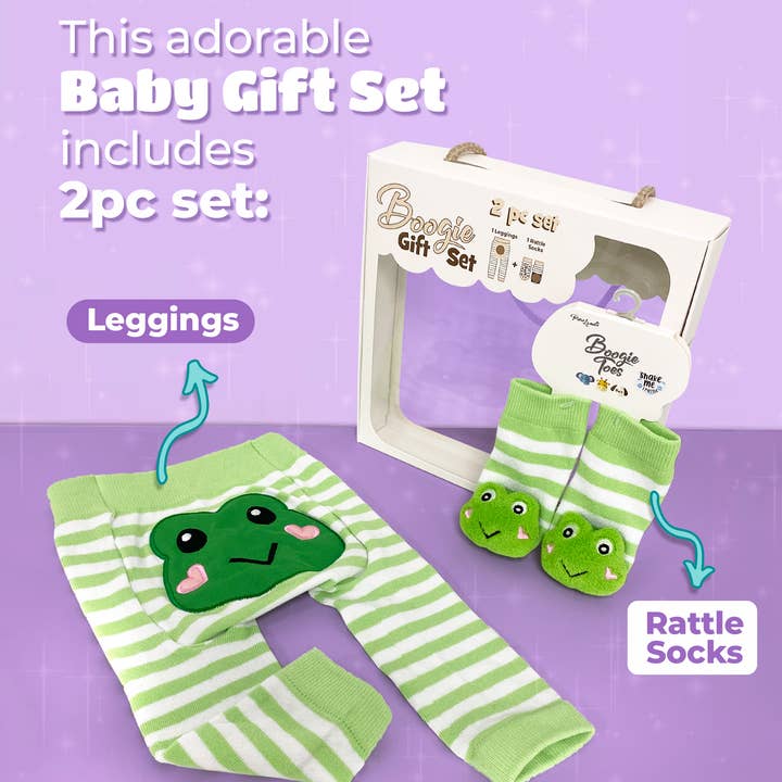 Liventi - Wholesale Clothing Set - Baby - Polar Bear 2-Pc Boogie Toes & Tight Baby Gift Set Up to 18 months