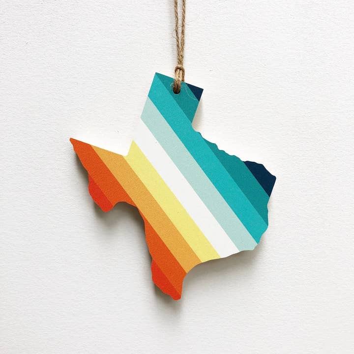 Hemlock & Heather - Wholesale Ornament - '76 Stripes Texas Ornaments