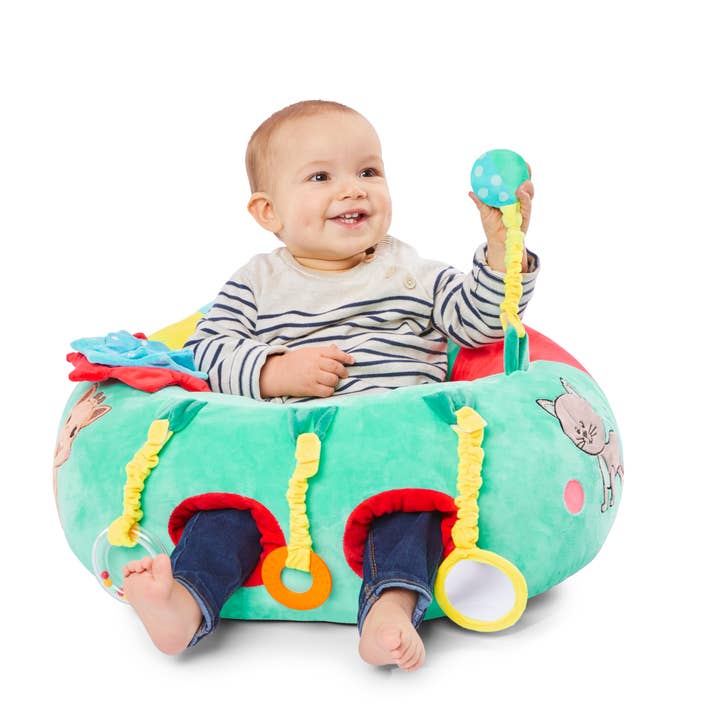 Baby Seat & Play, Fresh Touch Collection for wholesale by Sophie la Girafe by Calisson Toys.