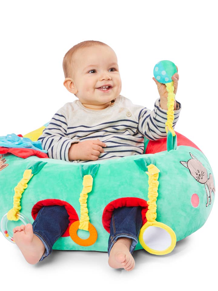 Baby Seat & Play, Fresh Touch Collection for wholesale by Sophie la Girafe by Calisson Toys.