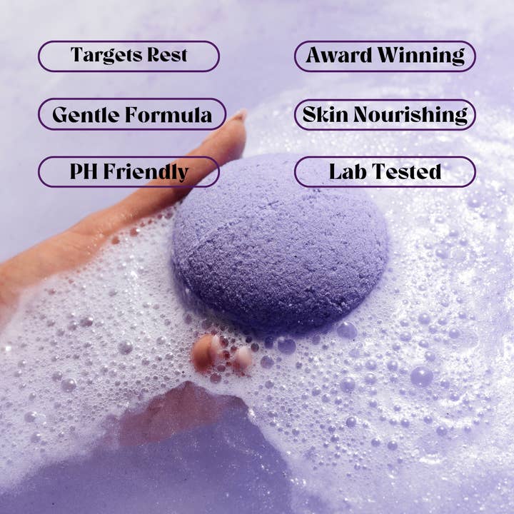 Kush Queen CBD - Wholesale CBD Bath Salts & Soaps - Sleep 1:1 CBD & Delta 9 THC Bath Bomb