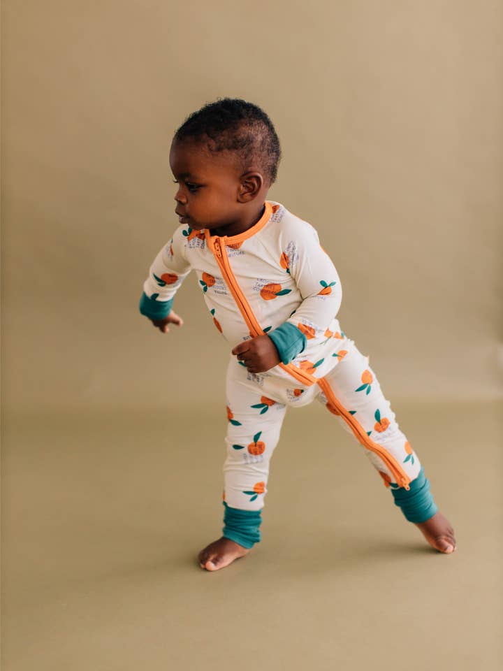 Tangerine Rêve - Wholesale Jumpsuit - Baby - Tangerine Oats Convertible Romper2