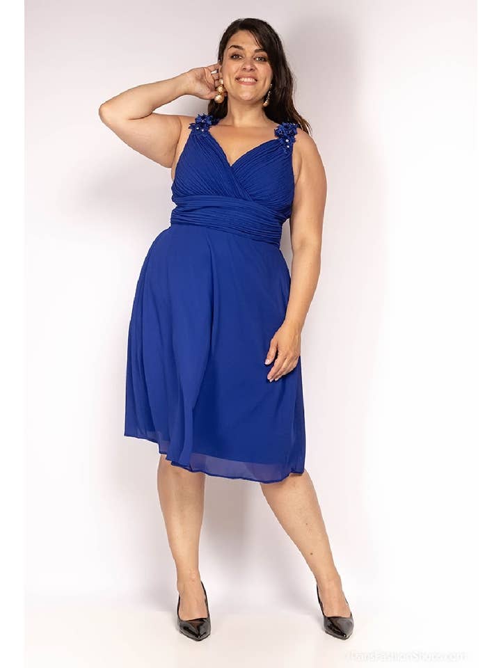 Eva & Lola - Epsilonn - Wholesale Dress - Women's - HM2103-1 - Elegant plus-size dress10