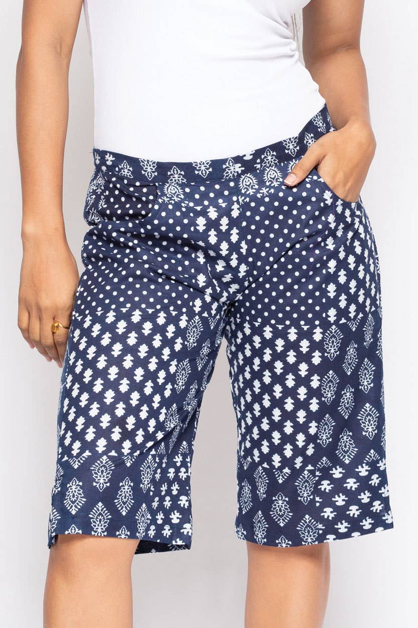 Sevya Handmade – wholesale Shorts – Women’s – Block Print Cotton Shorts 21