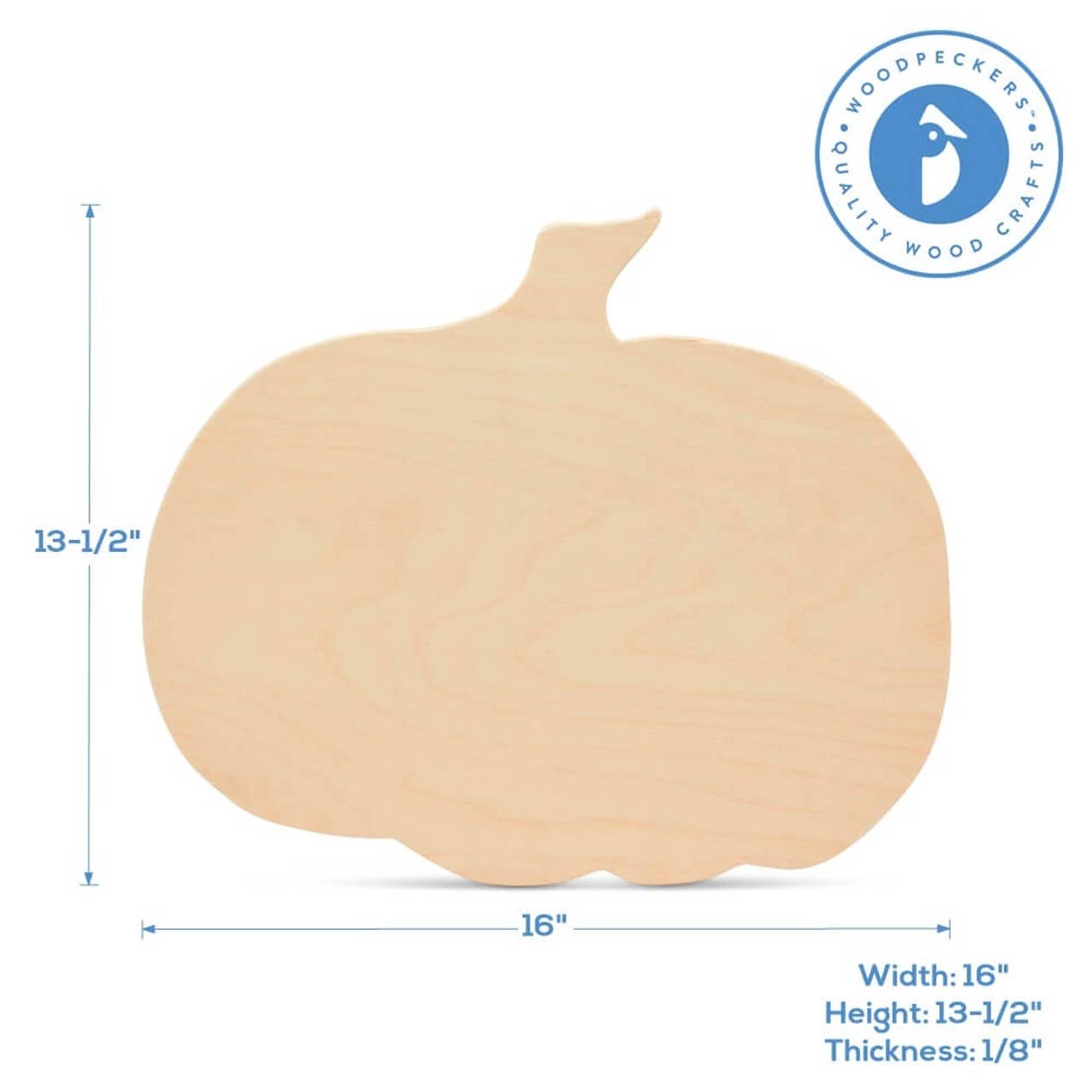 Woodpeckers Crafts - Wholesale Cutouts - Wood Pumpkin Cutout7