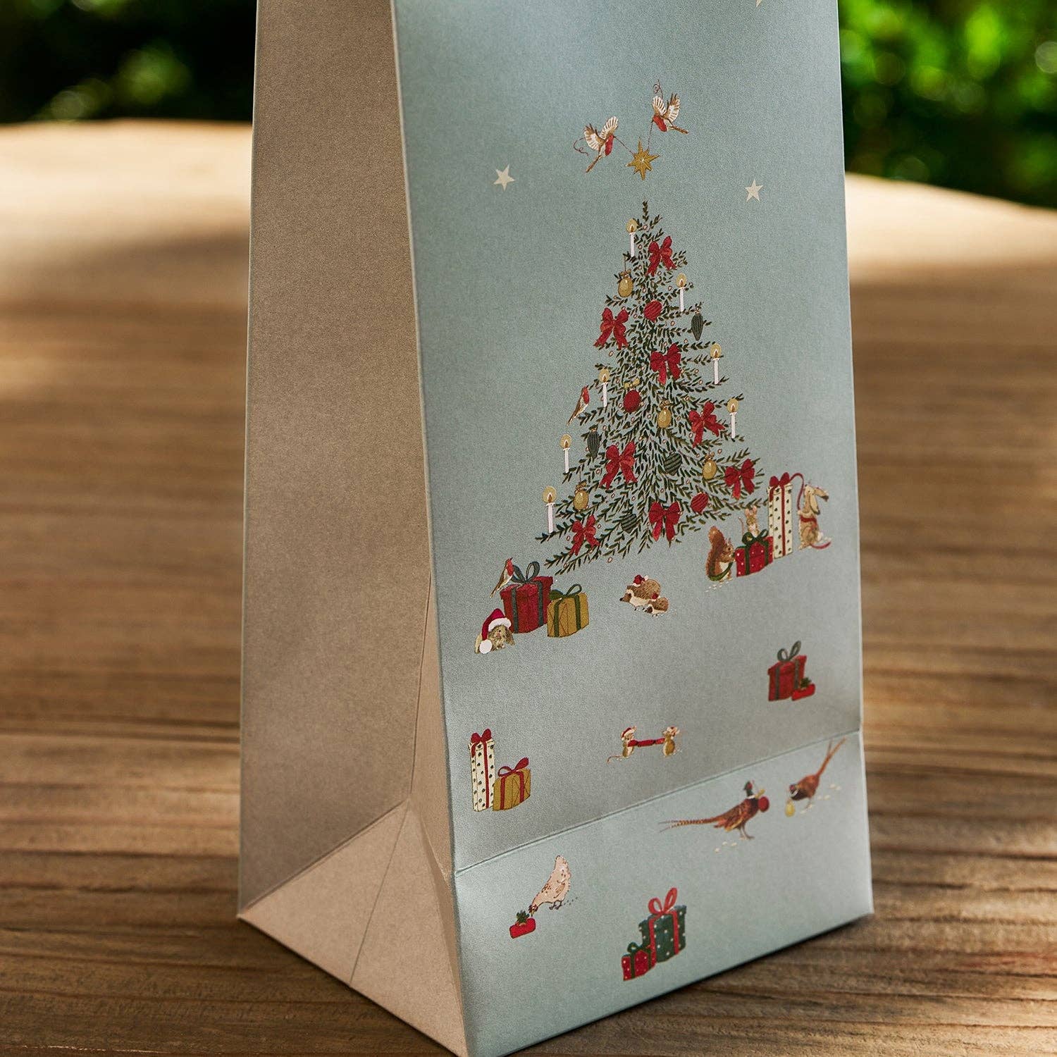 Sophie Allport – wholesale Gift bag – Cosy Christmas Bottle Gift Bag1