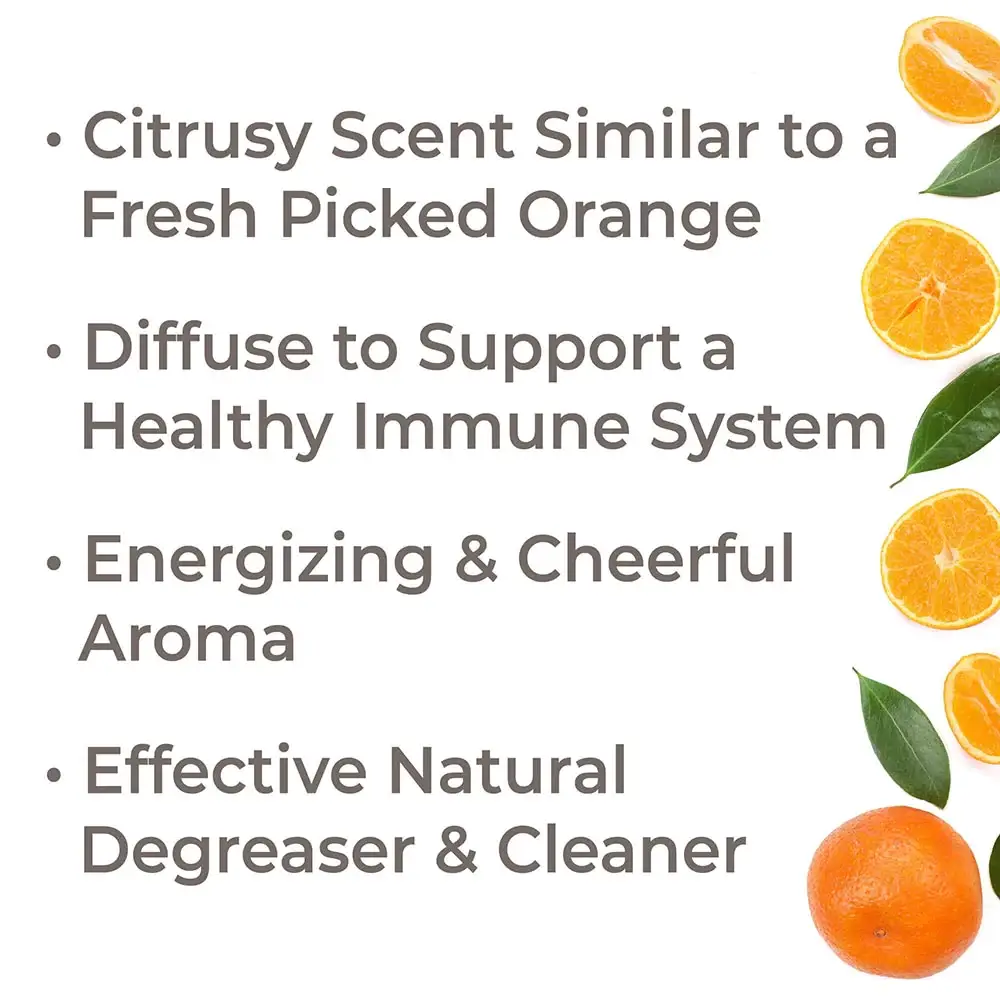 Plant Therapy - Wholesale Essential Oil - Organic Sweet Orange Essential Oil 10 mL5