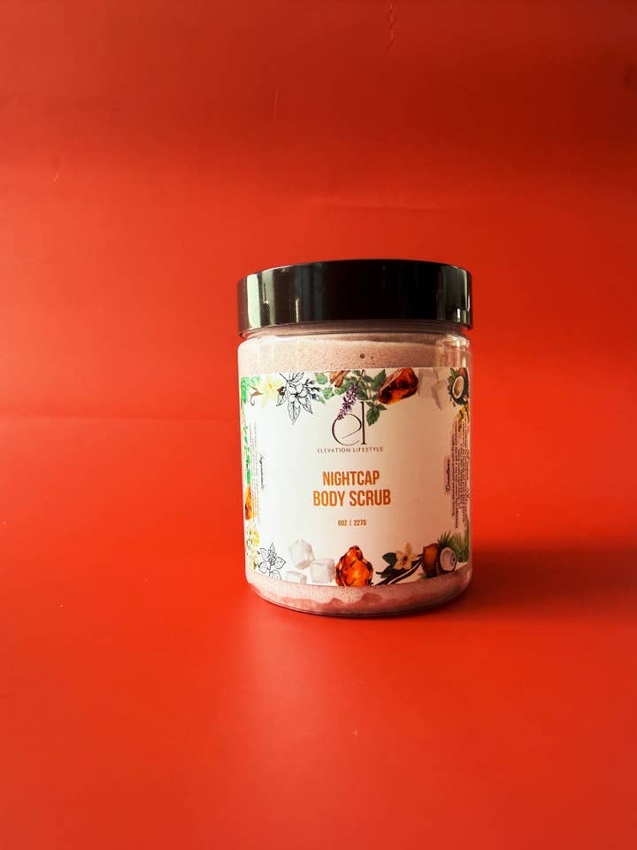 Nightcap Exfoliating Sugar Body Scrub for wholesale by Elevation Lifestyle