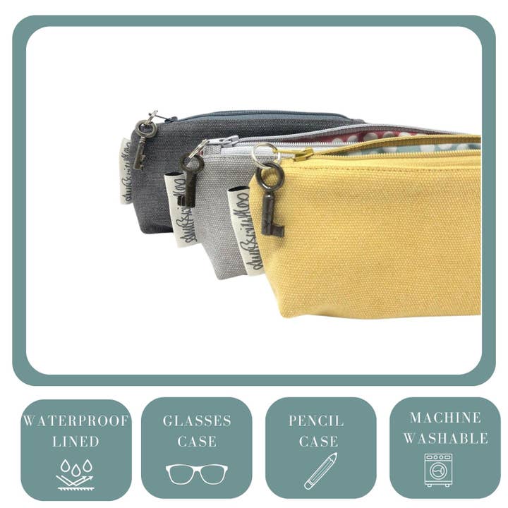 Slim Zipped Pouch for wholesale by Annie with Alex