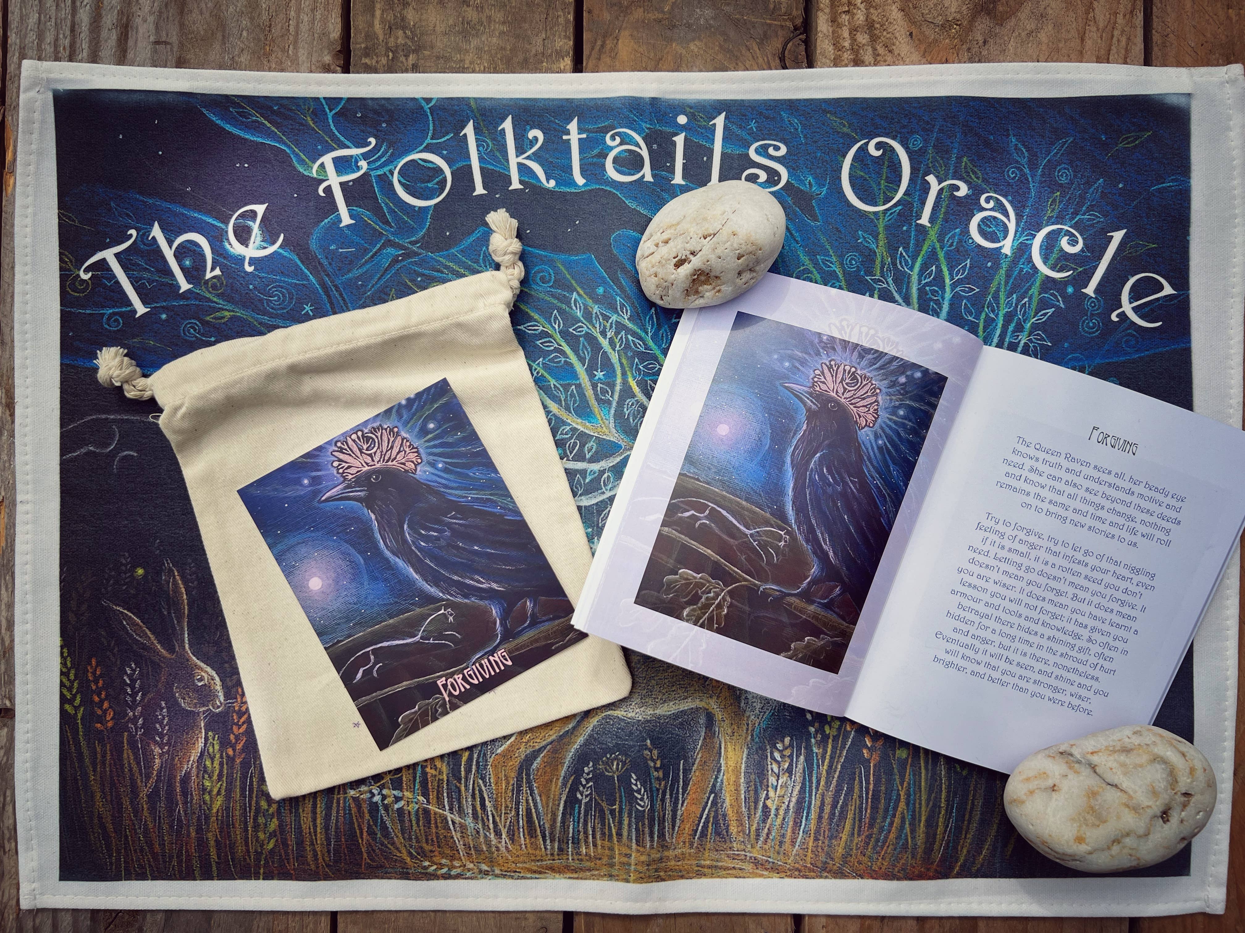 Hannah Willow Art - Wholesale Tarot Cards - The Folktails Oracle deck, Special black box edition5