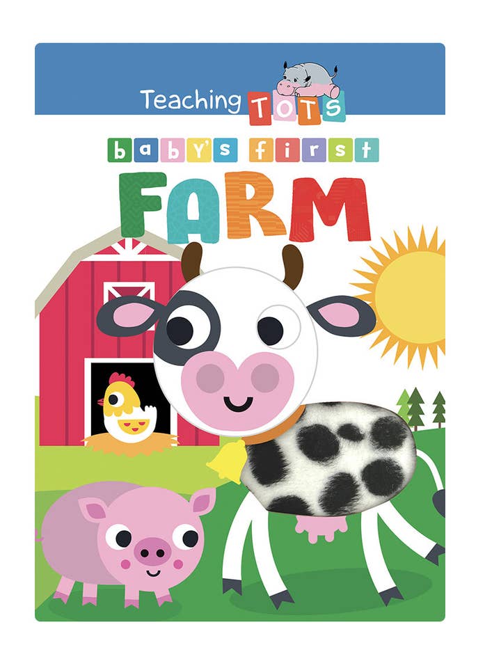 Baby's First Farm - Touch and Feel Sensory Board Book for wholesale by Little Hippo Books