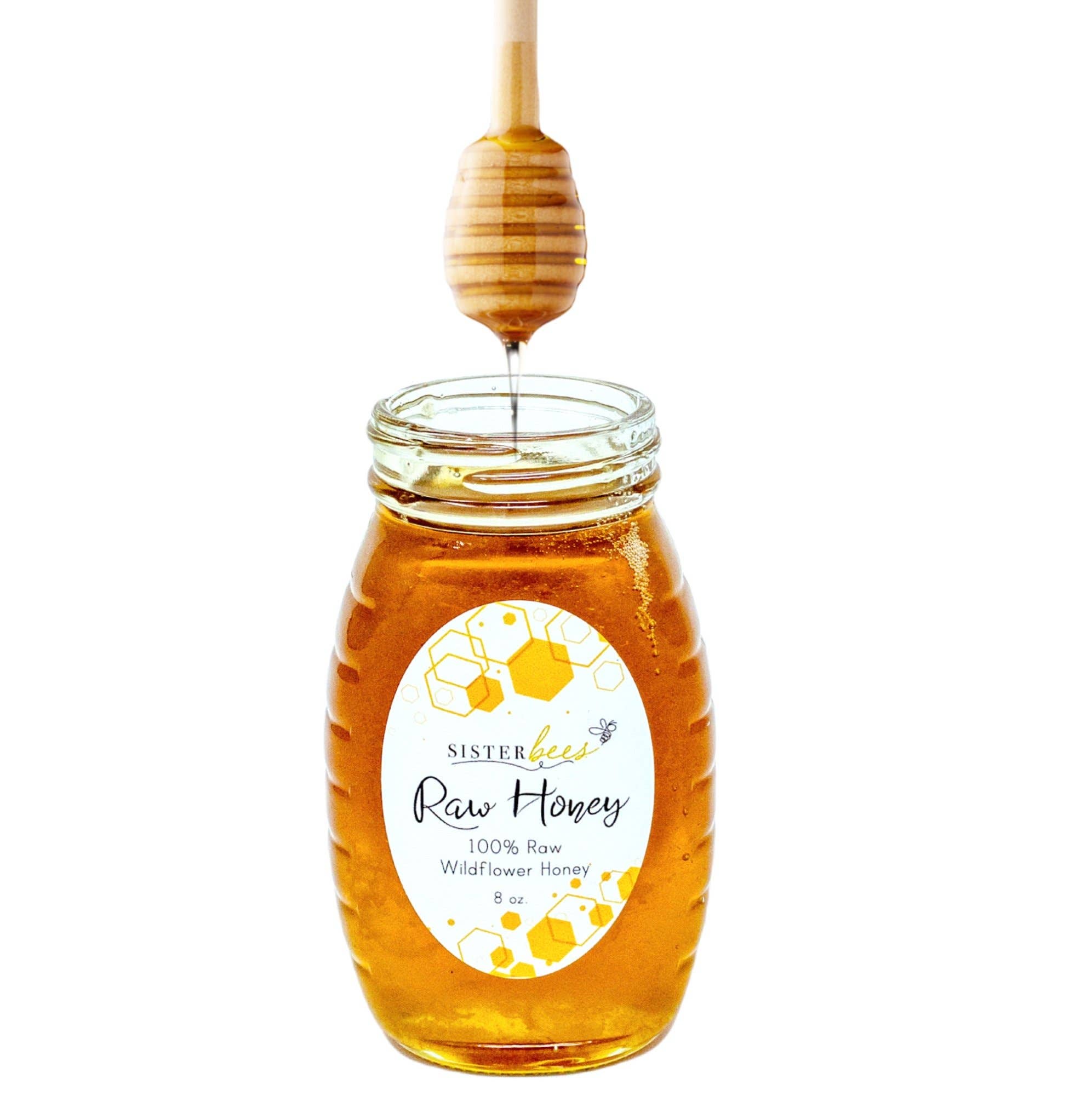 Sister Bees LLC - Wholesale Honey Dipper - 6 " Honey Dipper1