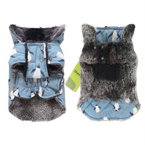 Fitwarm - Wholesale Pet Coat - Dog - Waterproof Reversible Galaxy/ Penguin Winter Coats25