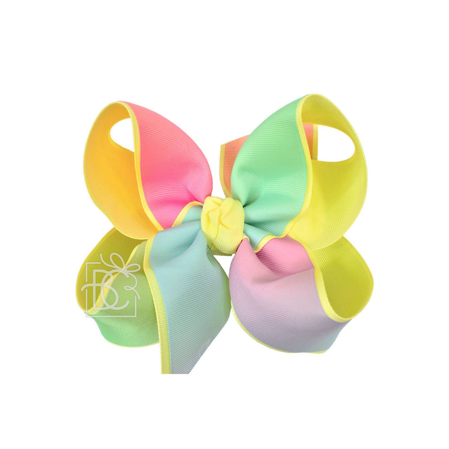 Beyond Creations, LLC - Venta al por mayor Lazo para el pelo - Niños - ARCO IRIS EN CAPAS EN CLIP2