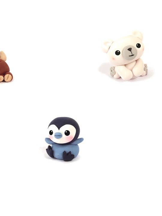 PARTI MED 12 PÅSAR FIMO-DJUR för wholesale av Graine Créative