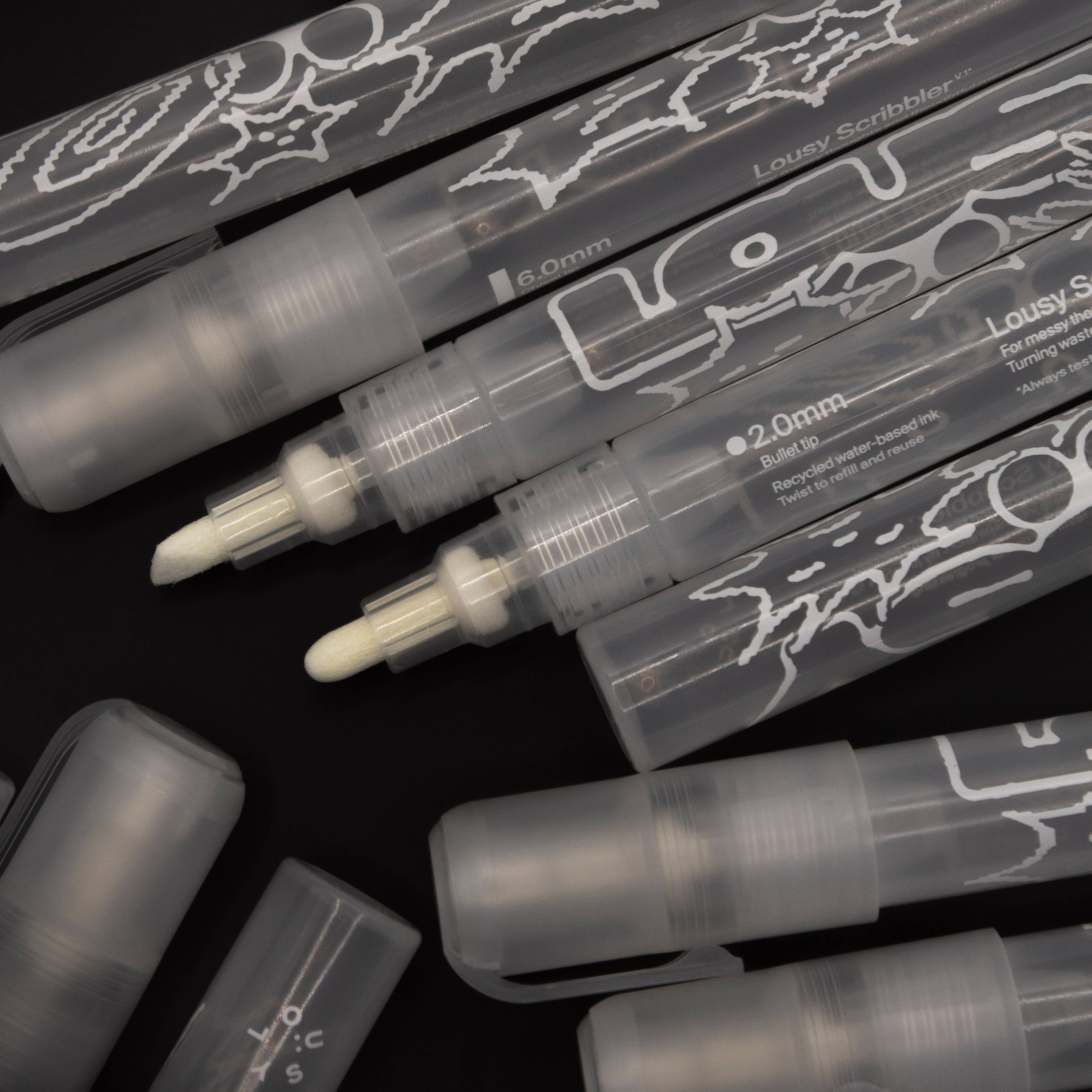 LOUSY - Wholesale Marker - Lousy Scribbler — Sustainable Refillable Markers12