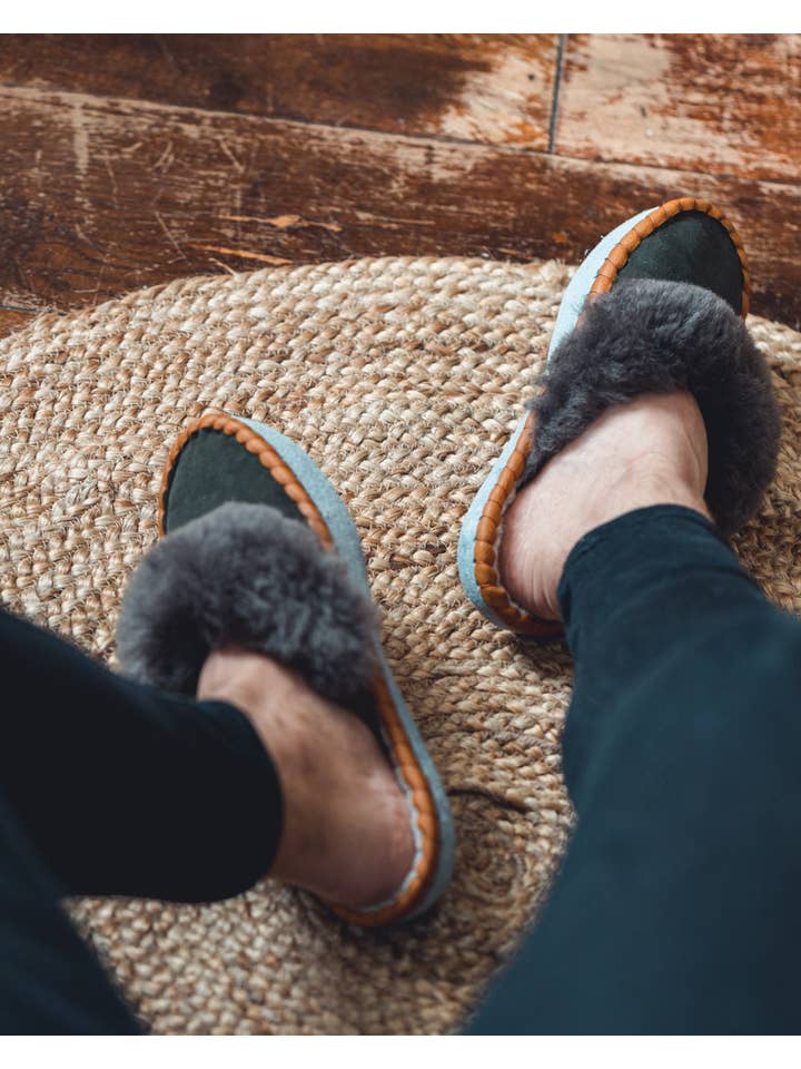 Sheepers - Wholesale Slippers - Men's - Men's Lucky Dip Sheepers Mule7