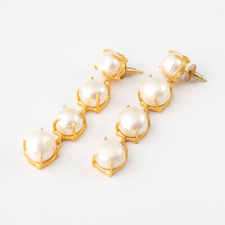 Limited Edition Terita Pearl Earrings for wholesale by ACUS