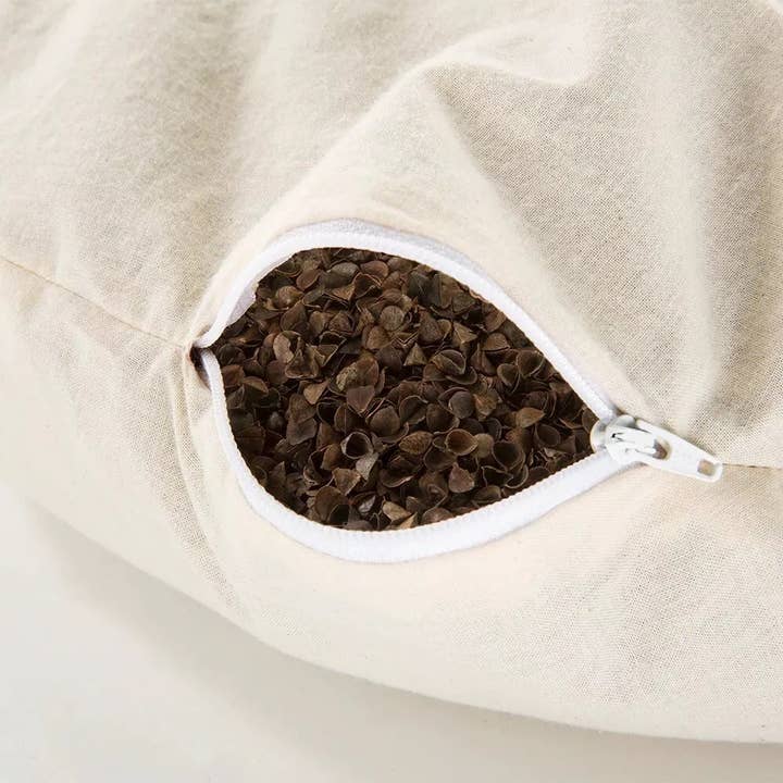 Orimono Elegance - Venta al por mayor Almohadas - Almohada de Trigo Sarraceno - Sobakawa Orgánica - Soporte para el Cuello - 20 x 30