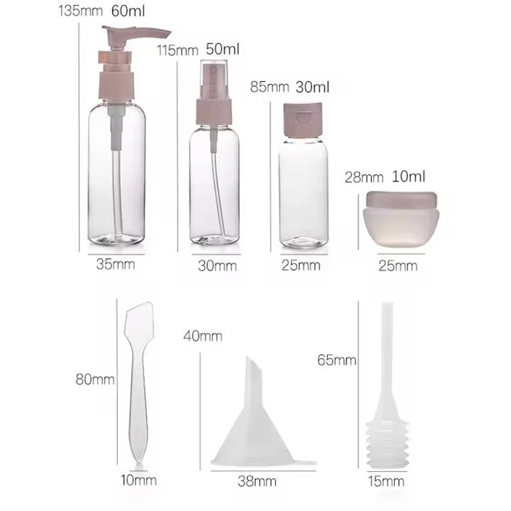 BELLE & CAPRI - Wholesale Travel set - Mini Essentials Travel Set1