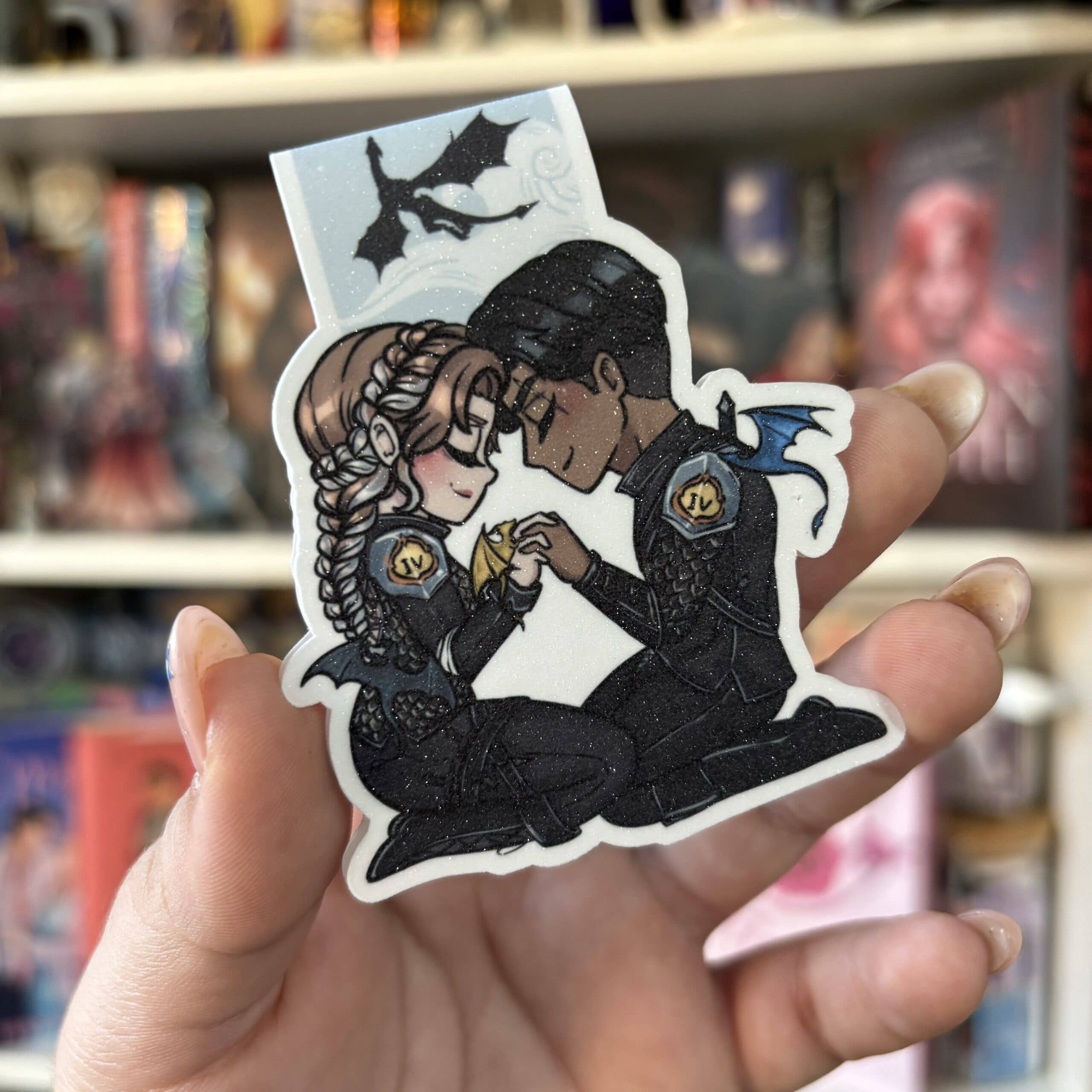 Alsace’s Art - Wholesale Bookmark - Custom Glitter Magnetic Bookmark.10