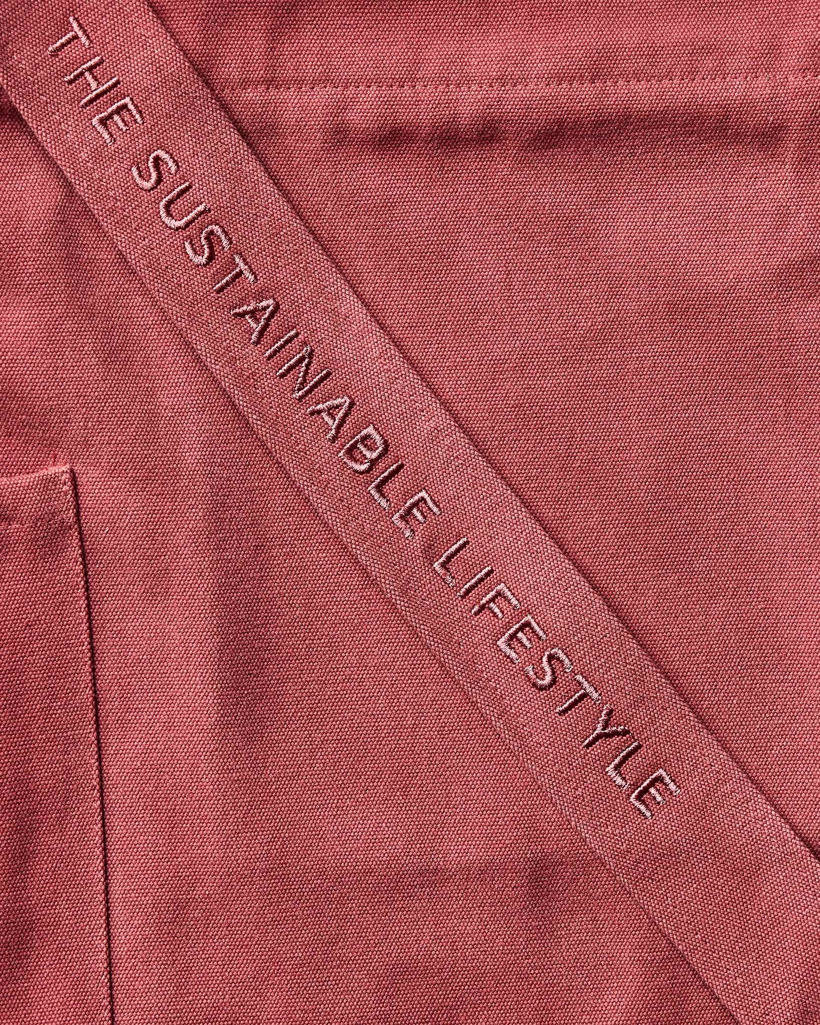 Tintok - Wholesale Crossbody Bag - Unisex - Mira Canvas Bag - Dusty Cedar 100% organic cotton5