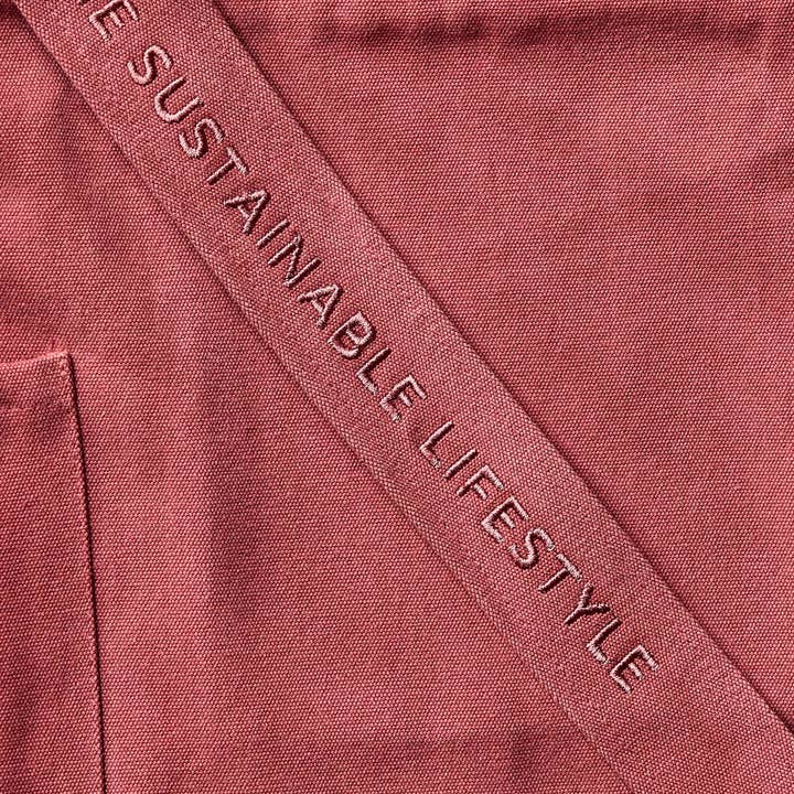 Tintok - Wholesale Crossbody Bag - Unisex - Mira Canvas Bag - Dusty Cedar 100% organic cotton5