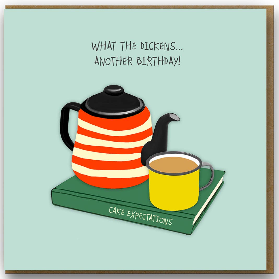 Sally Scaffardi Design - Wholesale Birthday Card - FOR011 ... Funny Birthday Card for a reader  0