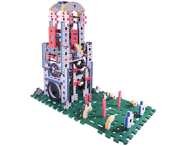 BAKOBA - Vendita all'ingrosso Set di costruzioni - Bambini - Base di costruzione, piastre di gommapiuma per area gioco, 4 pezzi1