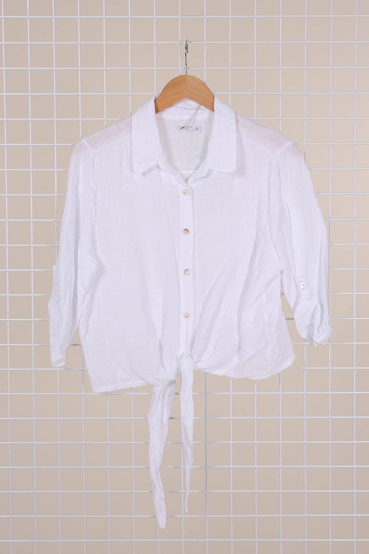 LINEN & COTTON HOUSE - Wholesale Button Down Shirt - Women's - 6228 100% LINEN SHIRT 0